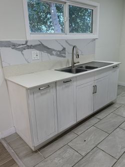Since With Counter Top And Base Cabinets
