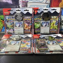 Pokemon 2 Pack Blister – Twilight Masquerade + Obsidian Flame