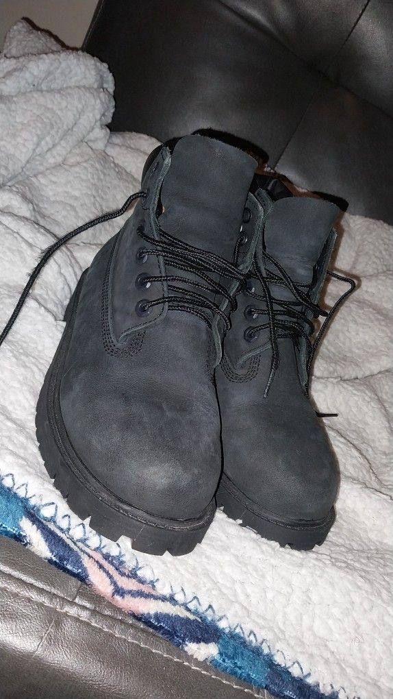 Black Timberland Boots