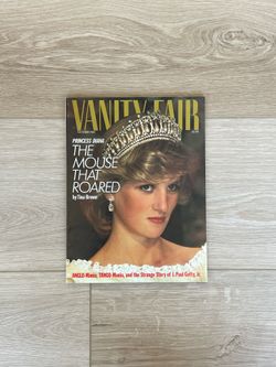 Vanity Fair October 1985 Princess Diana “The Mouse That Roared”
