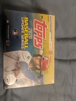 Topps 2020 update baseball cards mega box new sealed