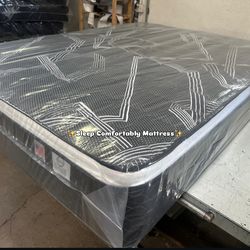 Black series Queen sizes Euro Pillow Top 12” medium firm 🆕  In Plastic   Mattress only $199  Mattress with box spring $260  Delivery $30 All sizes av
