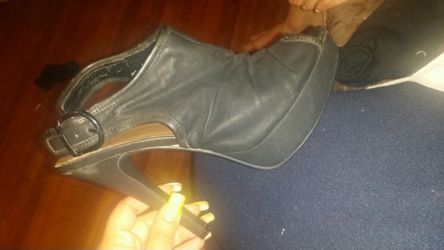 Black heels