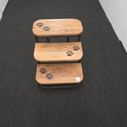 Dog Steps Around 