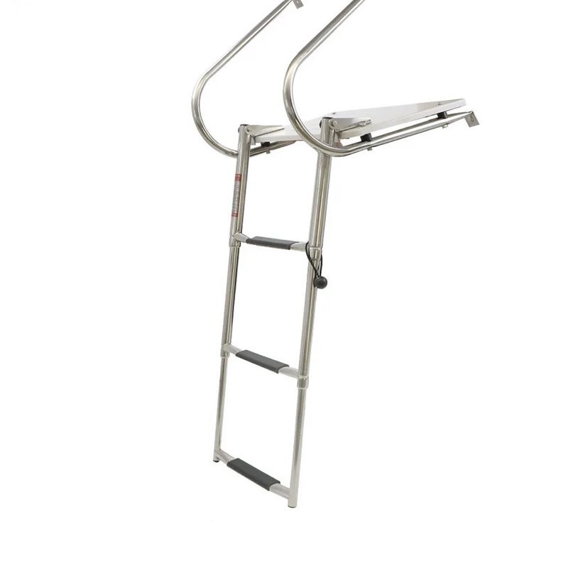 Boat Telescoping Ladder 3 Step
