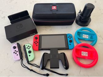 Nintendo Switch and accessories