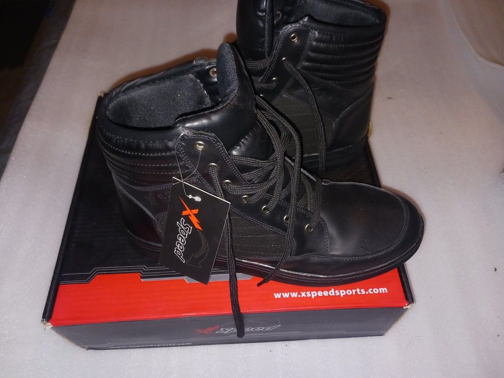 New Touring RACE Motorcycle Leather Boot