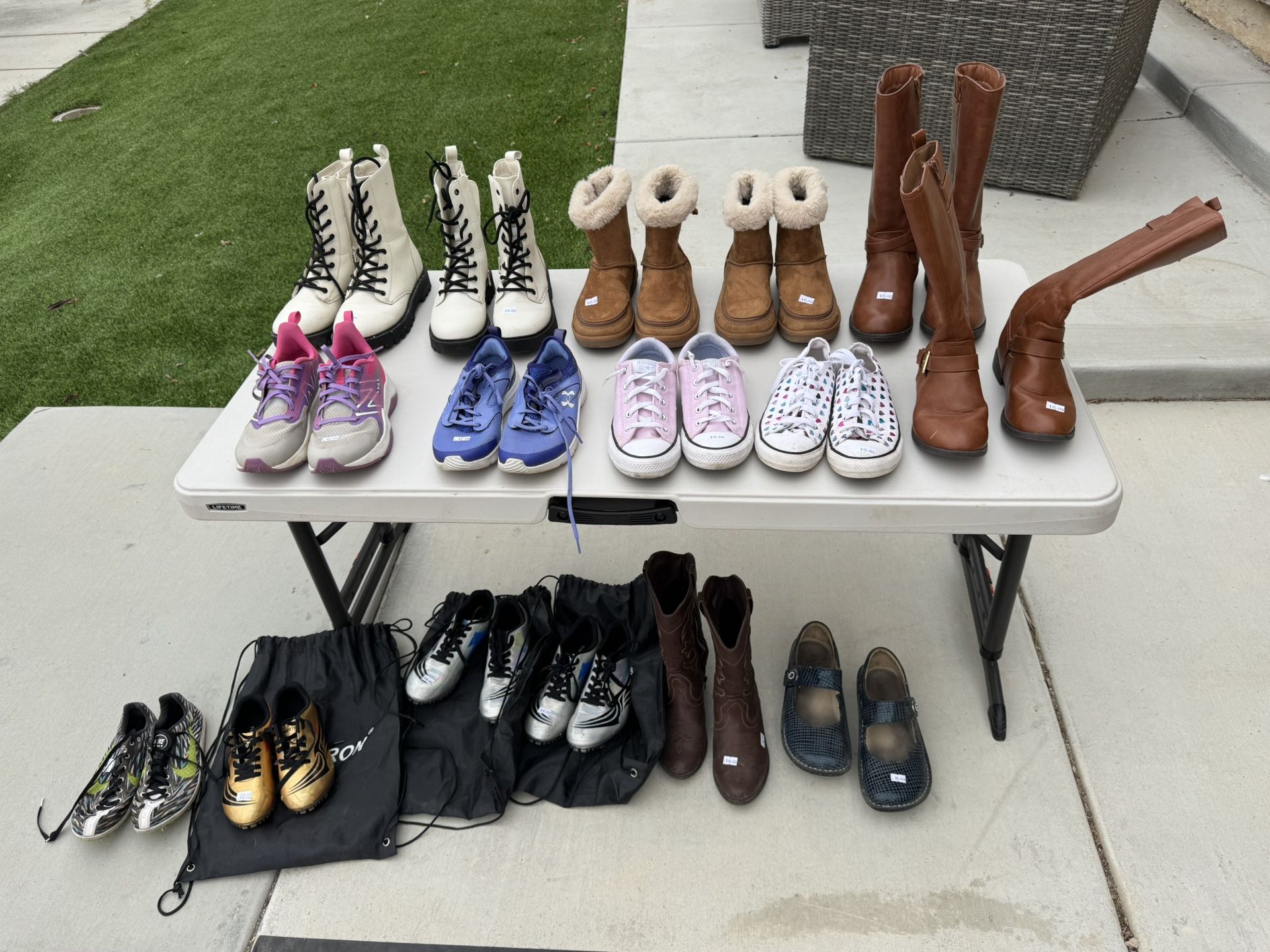 Girls Shoes Size 3-5