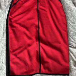 Worthington Red/Black Pencil Skirt XL 