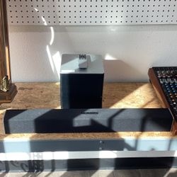 Vizio Subwoofer And Soundbar