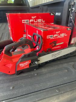 Milwaukee 14” top handle chainsaw
