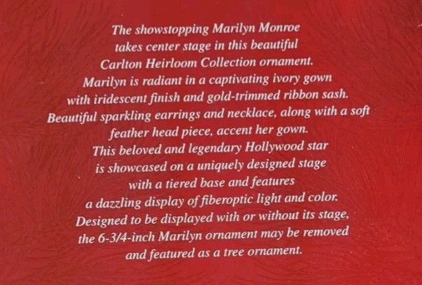 Vintage Marilyn Monroe Light