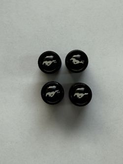 Ford Mustang & BMW Tire Valve Stem Caps 