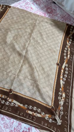Celine Silk Square Scarf