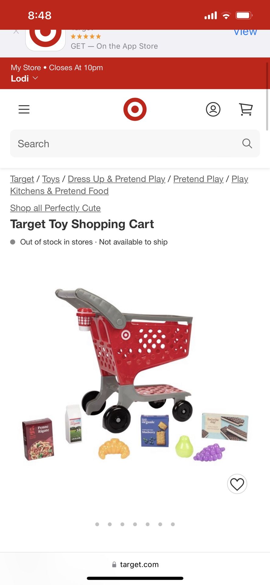 Target Shopping Cart