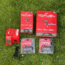 Milwaukee Sets Of Drills One Key All Brand New