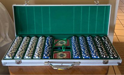 500 Poker Chips in Case
