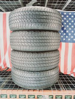 ✔️ Set of 4 Used Tires 275/65R18 GOODYEAR WRANGLER FORTITUDE HT 275 65 18 ALL SEASON 235 65 18