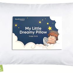 My Little Dreamy Organic Cotton Pillow for Toddler Unicorn Pack of 1