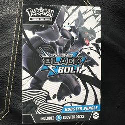 This item is a Pokémon TCG: Scarlet & Violet—Black Bolt Booster Bundle
