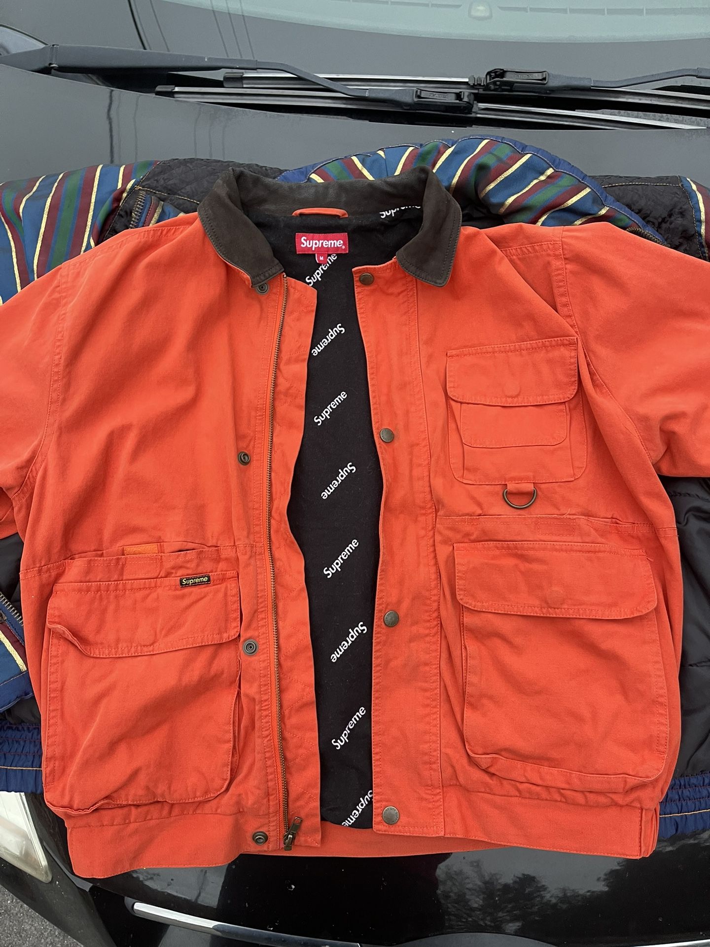 Vintage Orange Supreme Coat