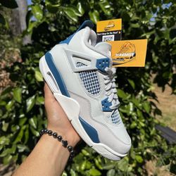 Jordan 4 Retro ‘Military Blue’ Men / Youth / Women Sneakers / Shoes