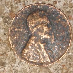 1943 Copper Lincoln Cent Error Coin