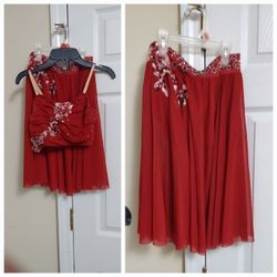 Red Dance Costume