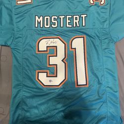 Signed Raheem Mostert Custom Jersey 