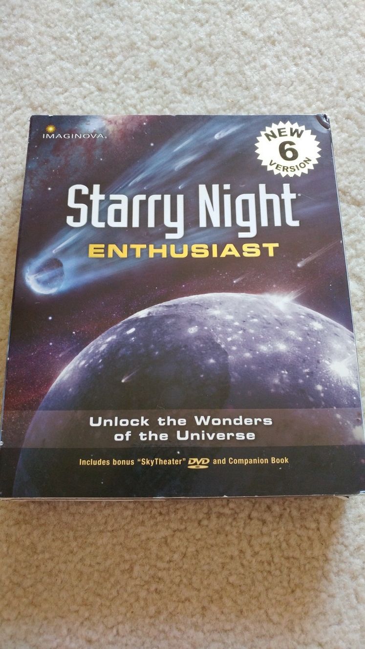 Astronomy computer game and book