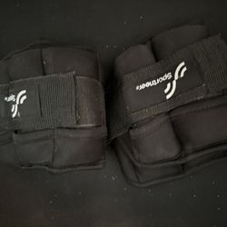 Adjustable Ankle Weights 2-10 lbs - Ideal for Strength Training & Rehab