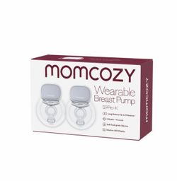 Momcozy S9 Pro-K Hands-Free Wearable Electric Breast Pump Set: Double Pump System, Silicone, Includes AC Adapter