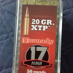 20GR.XTP 17 HMR 50 Rounds 