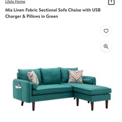 Green Sectional Couch