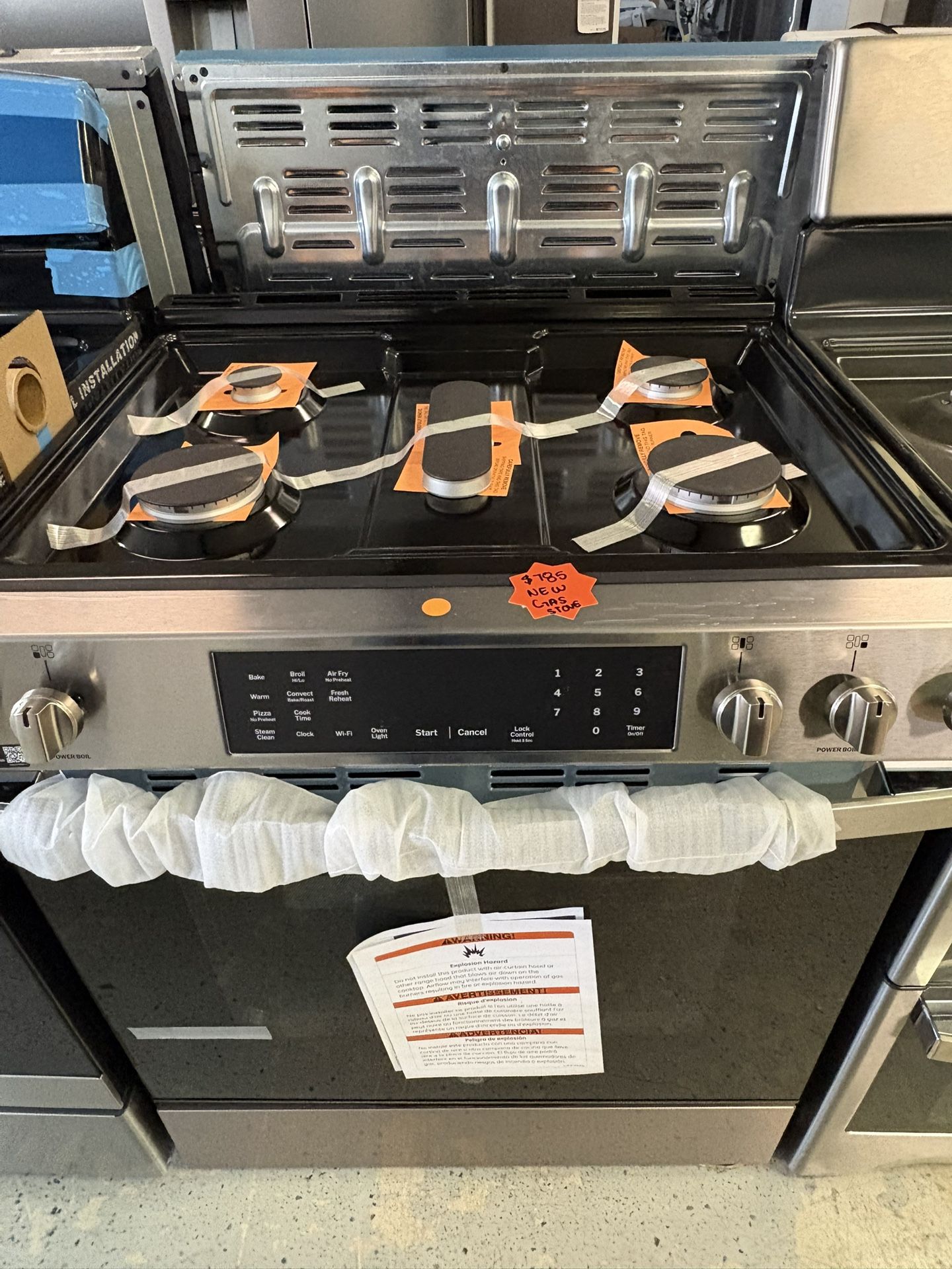New- Gas stove- GE