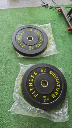 35lb bumper plates