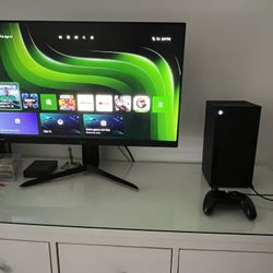 Xbox Series X Bundle W/ LG Monitor 