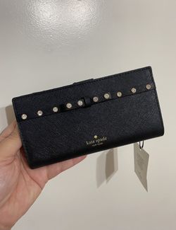 Kate Spade Bow Crystal Wallet