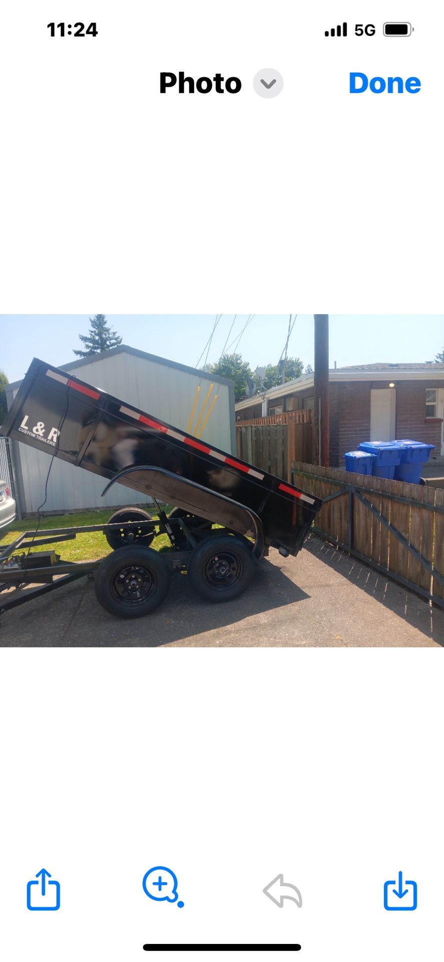 Dump trailer