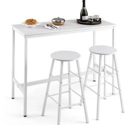 Bar table and Stool Set (Brand new)