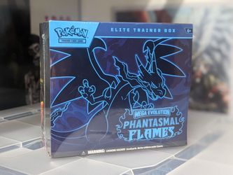 Pokémon TCG Mega Evolution Phantasmal Flames Elite Trainer Box ETB New