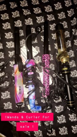 Wands & Curler for Sale 😁