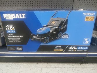 Kobalt push mower kit brushless