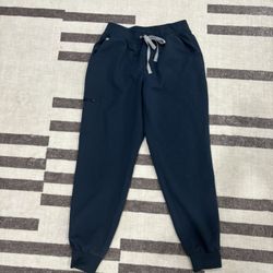 Medium FIGS Dark Harbor Scrub Pants