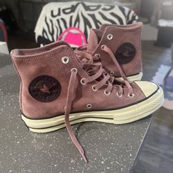 Suede Converse High Tops Brand New 