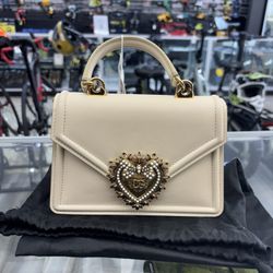 Dolce And Gabbana Small Devotion Handbag 