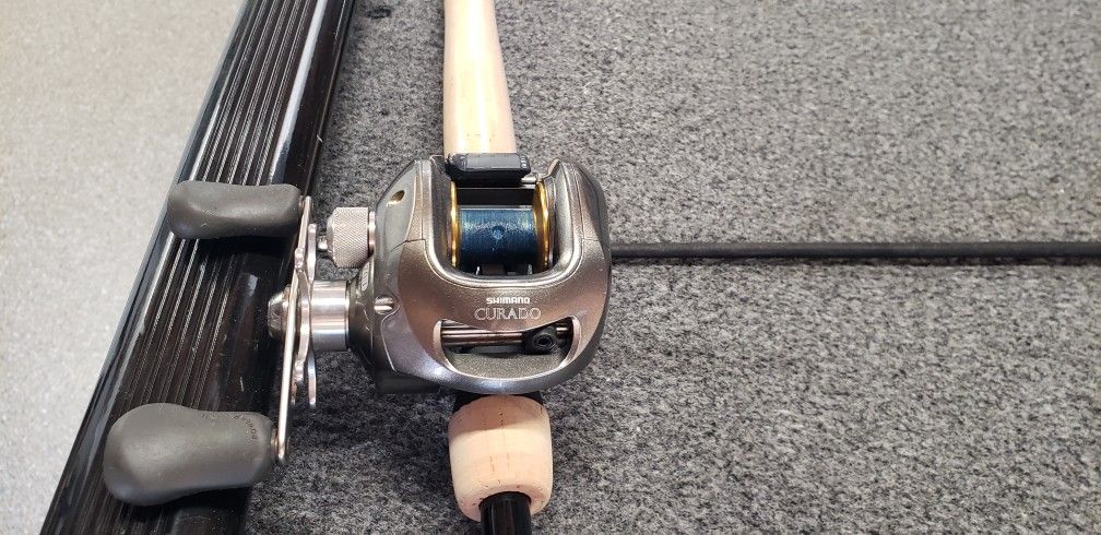 antique shimano curado CU200, 201 Series (Old Green) Spool Hi-Speed Bearings A do it all reel to complete any anglers arsenal Reel Maintenance Shimano Curado carbontex