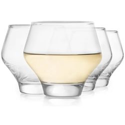 Mezcal - whiskey All Purpose Spirits Glasses, 12.6 oz Stackable Set of 4