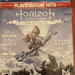 PS4 Game HORIZON