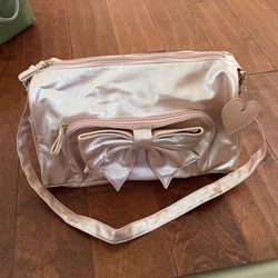 Cute Purse Hand Bag Pink Bow 